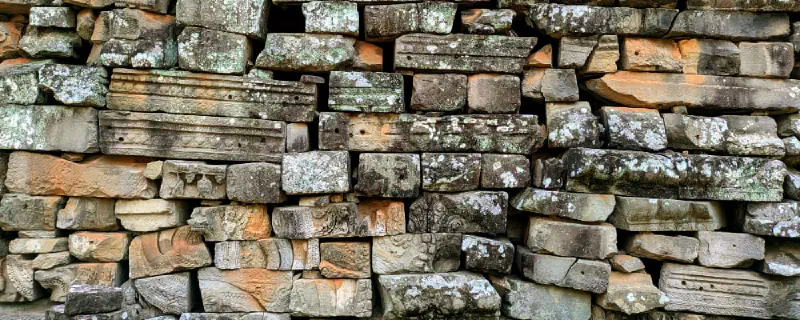 Bayon Temple Wall Detail • Siem Reap, Cambodia